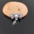 Import Korean retro bow tray bridal headdress flower plate button metal pearl button from China