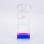 L0001A Promotional Acrylic Custom Cheap Liquid Timer Mini Bubble Water Hourglass Wedding