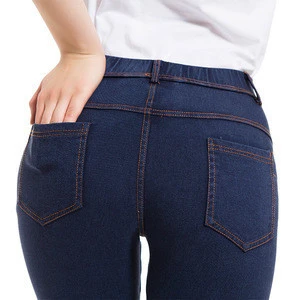 Ladies jeans  2019 spring women slim fit casual style denim  jeans