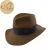 Import Ladies Panama Style with Ribbon Trim Wool Felt Fedora Hat from China