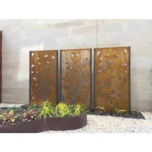 Laser Cut Screen Panels Feature in External Cladding and Landscape Architecture