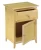Import latest model MDF furniture painted finish beside table cabinet wooden nightstand for bedroom with drawer from China