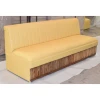 Latest Modern PU Leather Restaurant Sofa