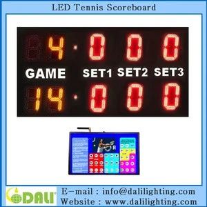 latest products stadium/tennis/hockey LED digital scoreboard