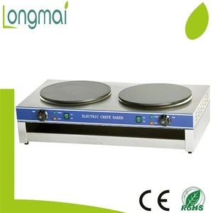 LECM-2 / 2018 CE approved stainless steel electric crepe maker