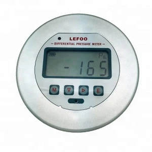 LFM3  digital pressure gauge various pressure ranges with big LCD screen for clean room,medical equipment,Pharmaceutical