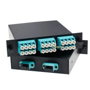 LGX Module MPO to LC Cassette 12 24 Fiber MPO/MTP Cassette For MPO Patch Panel