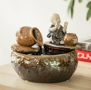 Little Monk Mini Landscape Miniature Potted