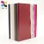 Import Logo embossed hard cover leather bound custom journal book printing from China