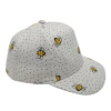 Lovely Baby 5 panels flat cap with rubber printing