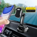 Low Cheap Magnetic Suction Cup Adjustable Angle Car Mobile Phone Holder 360 Degrees Car Phone