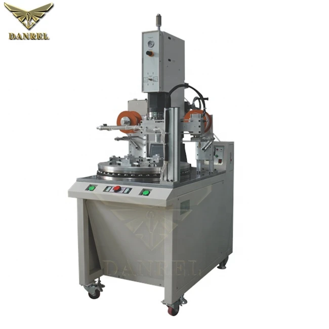 Low Maintenance Ultrasound Seam Welder, Turntable Automatic Ultrasonic Heat Sealing Machine for Blister Clamshell Packing