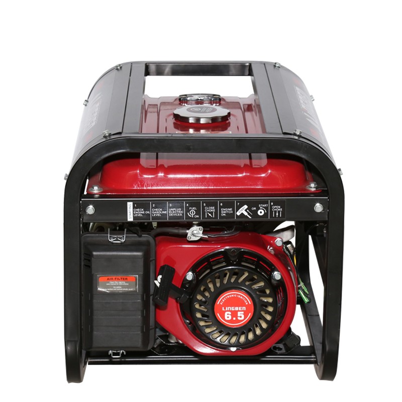 Low Noise 2kw 3kw 5kw 6kw Portable Portable Gasoline Generator With AC Three Phase