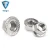Import Low Price and High Quality Stainless Steel Self-Locking Collar Nuts Hex Serrated Flange Nut DIN 6923 from China