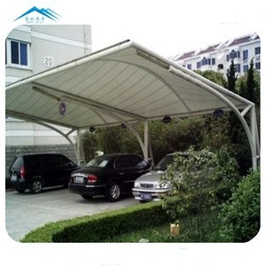 low price outdoor car parking shed steel fabric car canvas carport canopy