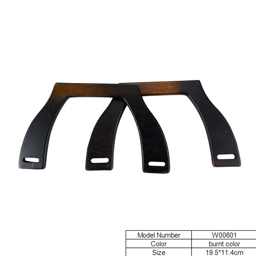 Low price wholesale Different design U shape wooden handle wooden