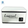LP-40Q portable battery powered mini fridge 40L DC 12v car refrigerator freezer with AC adaptor for camping home use