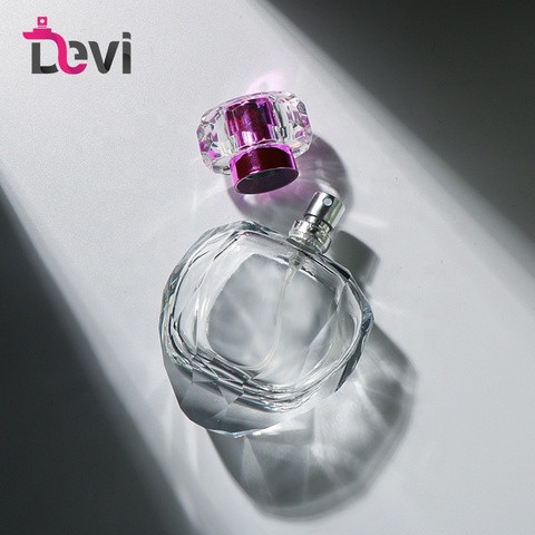 Buy Luxury 70ml Clear Refillable Perfume Bottle Glass Spray Bottle ...