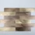 Import Luxury Golden Vibrated Fireproof  Brick Tile Pattern Aluminum Composite Panel Self adhesive Mosaic Tile from China