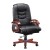 Import Luxury PU Boss Executive Wooden Office Swivel Reclining Genuine Leather Armchair from China