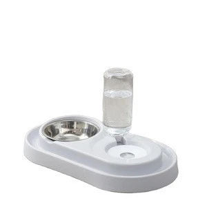 Luxury Smart Auto Automatic Pet Dog Cat Food Water Dispenser Bottle Bowl Pet Feeder