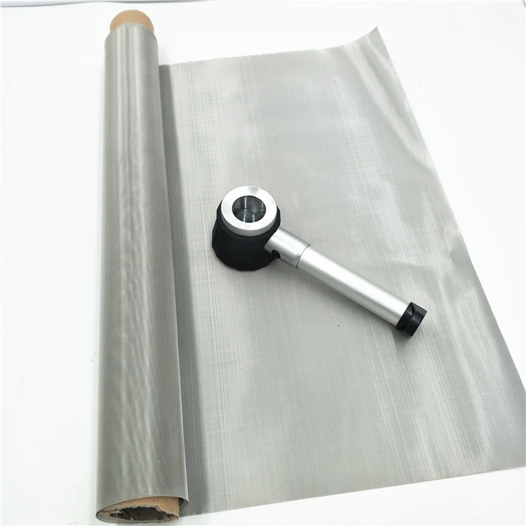 LY hot selling 1um 2 3 4 5 8 10 15 20 micron ultra fine 316L stainless steel woven wire mesh filter fabric
