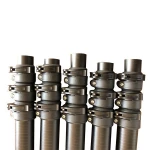 Made in China 10 meters long fiberglass telescopic pole for antenna mast pole