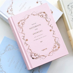 Magic book for the answer A6 with 206 sheets hardcover dotted notebook