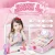 Import Make Up Toy Set Pretend Play Princess Pink Makeup Beauty Non-toxic Dressing Cosmetic With Portable Box Girl Gifts from China