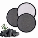 Makeup bamboo charcoal wool clean makeup remover pad