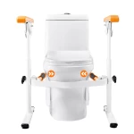 Manufactory Wholesale Toilet Safety Rail with adjustable Support Grab Bar with Cheap Price