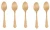 Import Manufacture 7.75inch wooden cutlery dinnerware elegant wooden utensils set biodegradable ECO friendly flatware for wedding party from China