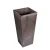 Import Manufacture Morden outdoor Indoor Vertical Square Tall Polished by Hands Plastic Plant Pot from China