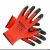 Import manufacturer good stable quality natural rubber latex safety gloves mens work gloves black ppe gloves from China