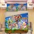 Import Manufacturer Online Games Sonic Boy Sonic Hedgehog Personalized Cartoon Brushed Print Set of 1.5m Bedding Four-piece Bedding Set from China