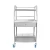 Import Manufacturer stainless steel Medical cart instrument treatment trolley from China