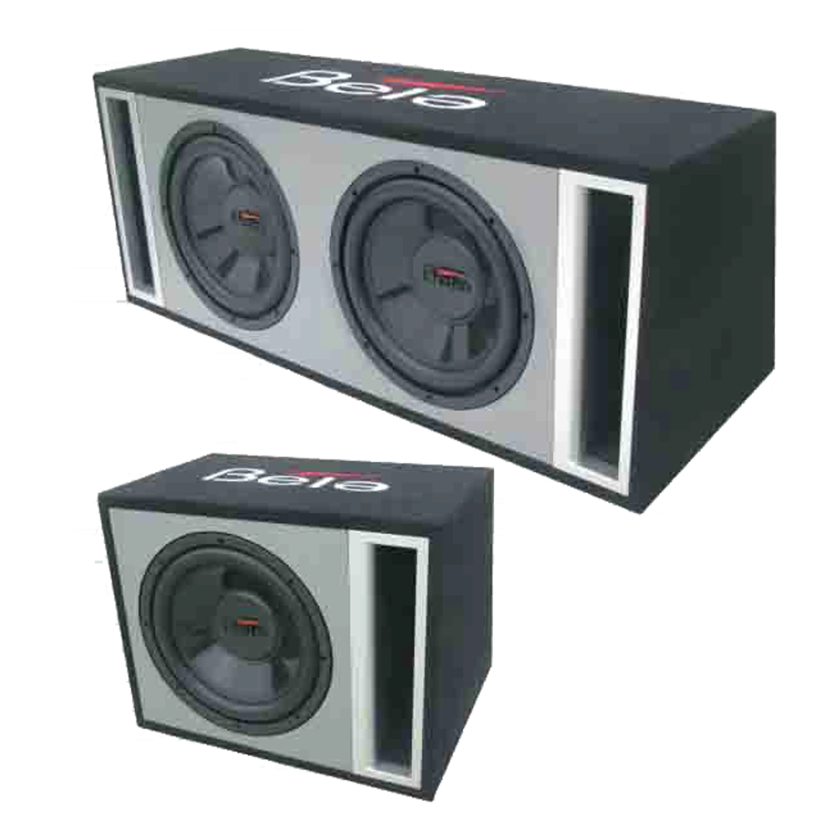 MDF Speaker Box Power Auto Speaker Box For Vehicle Enclosure With Woofer