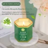 Metal Can Packaging Tin Jar Candle Natural Soy Wax Bulk Aromatic Candles To Customize Romantic Candles for Date Night