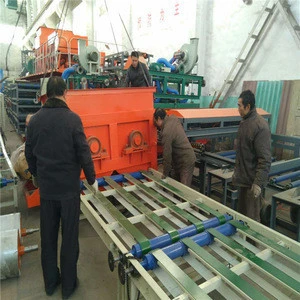 MgO fire-resistant wall board making machine