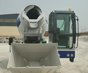 Mini Diesel Self-loading Concrete Mixer Truck With Best Price