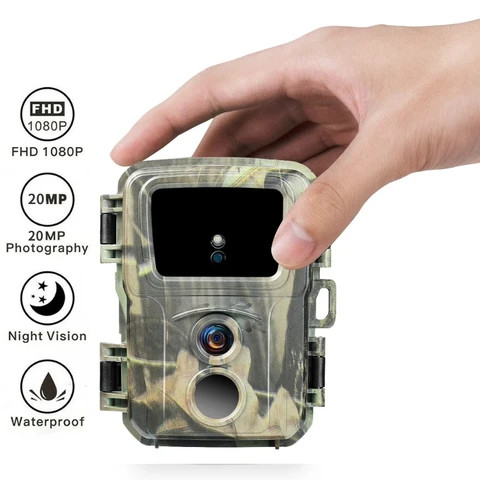Buy Mini600 Trail Hunting Night Vision Camera 20mp 1080p Wildlife Photo ...