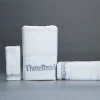 MJ0010 hotel towels 100% cotton set luxury, 5 star hotel towels set white