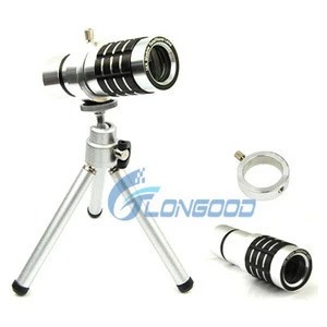 Mobile Phone Lens Universal 12X Zoom Telescope Camera Telephoto Lenses for iPhone6