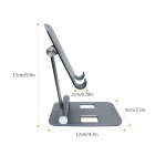 Mobile phone stand double folding phone stand holder