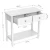 Import Modern bedroom white dressing desk bed end side table,European hallway mdf entrance console table with drawer from China