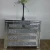 Import Modern crushed diamond crystal mirrored bedside accent table nightstand with 3 drawers from China