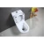 Import Modern design sanitary ware ceramic one piece toilets bathroom floor mounted chinese wc toilet from China