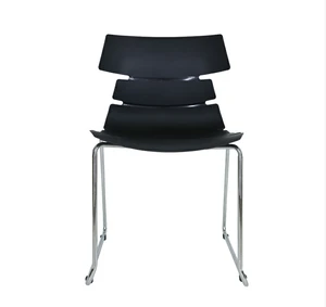 Modern fashion metal legs hotel conference office plastic chair