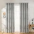 Import Modern high-precision jacquard window blackout curtains for the living room ready made curtain from China