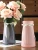 Import modern home decoration glass flower vase for hotel decor from China